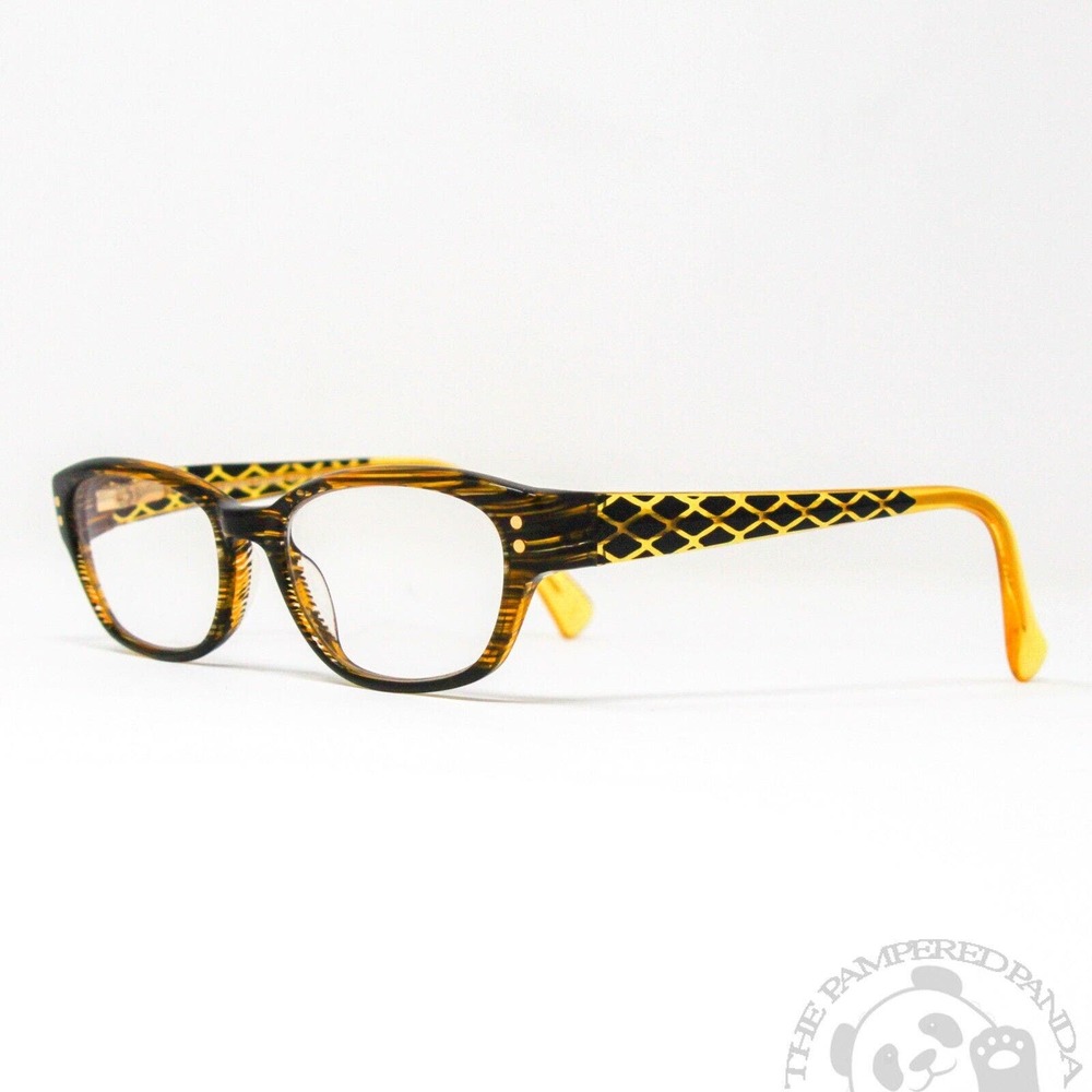 Lawrence Eyewear Royal Doulton RDF120 Eyeglasses Sunny Yellow Black Blonde